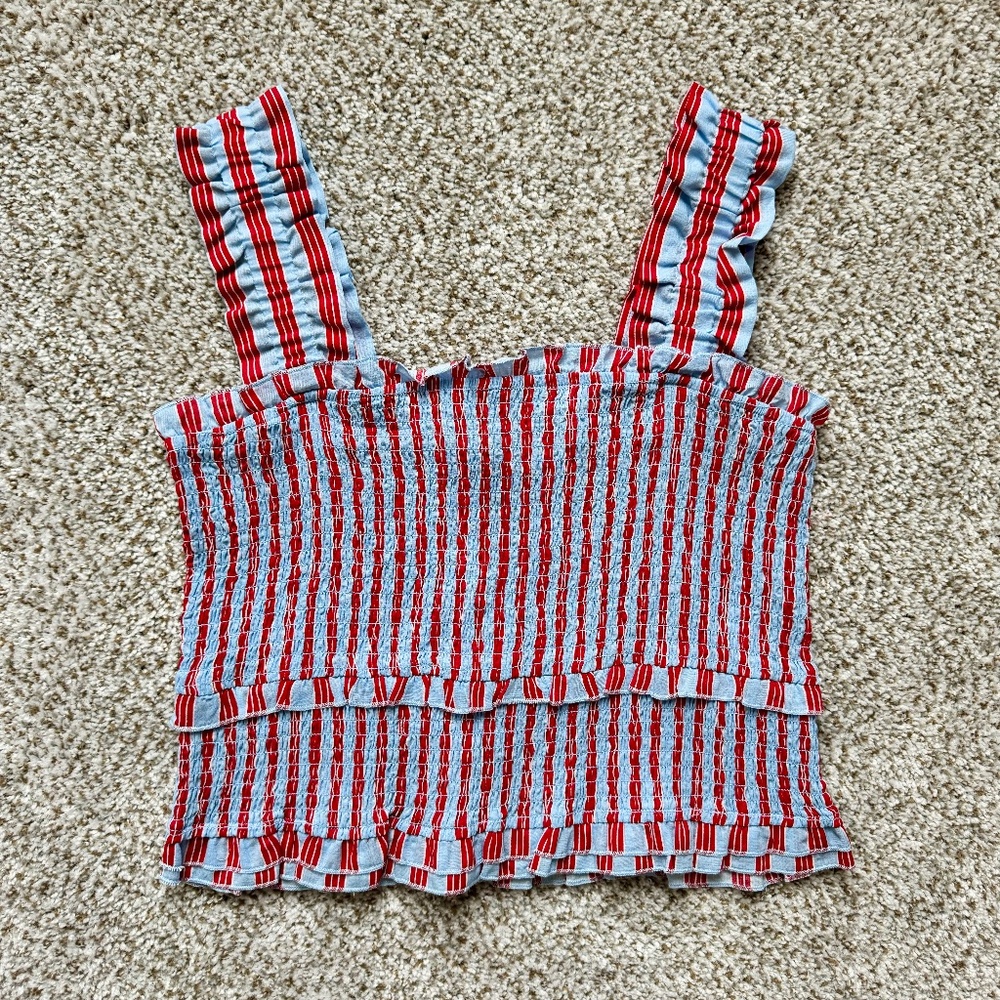THML Smocked Tank Top